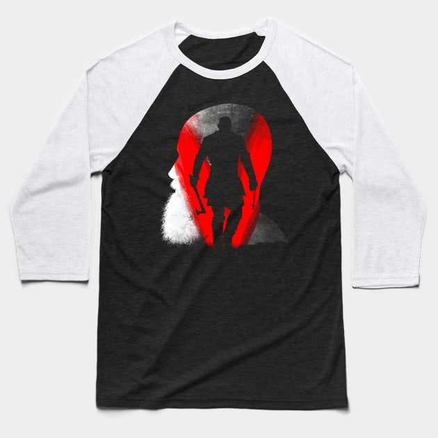 V for Viking Baseball T-Shirt by Bomdesignz